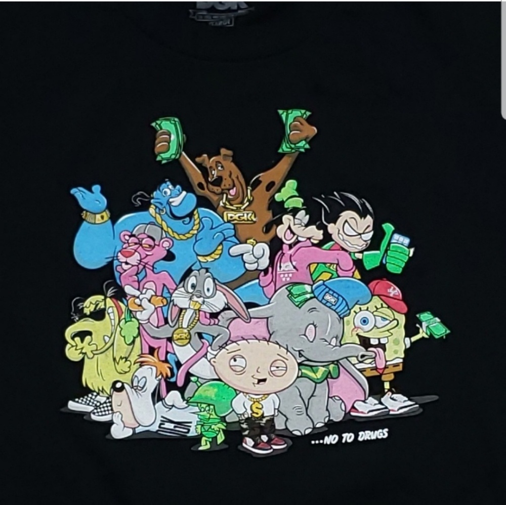 DGK - CartoonNetwork (No To Drugs...) Graphic Tee